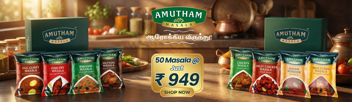 Amutham Masala | Authentic South Indian Spices in Coimbatore